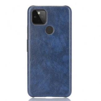 Coque Google Pixel 4a 5G Effet Cuir Litchi Performance