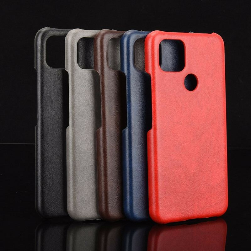 Coque Google Pixel 4a 5G Effet Cuir Litchi Performance