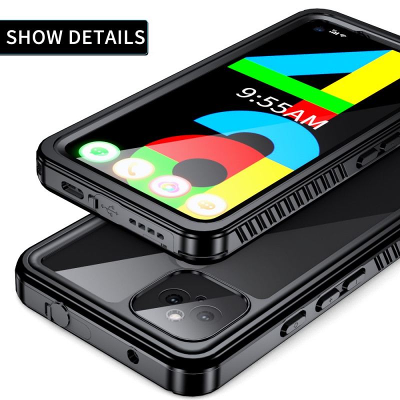 Coque Google Pixel 4a 5G Waterproof 2m avec Grip