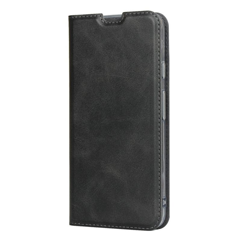 Flip Cover Google Pixel 4A 5G Simili Cuir Classe à Lanière
