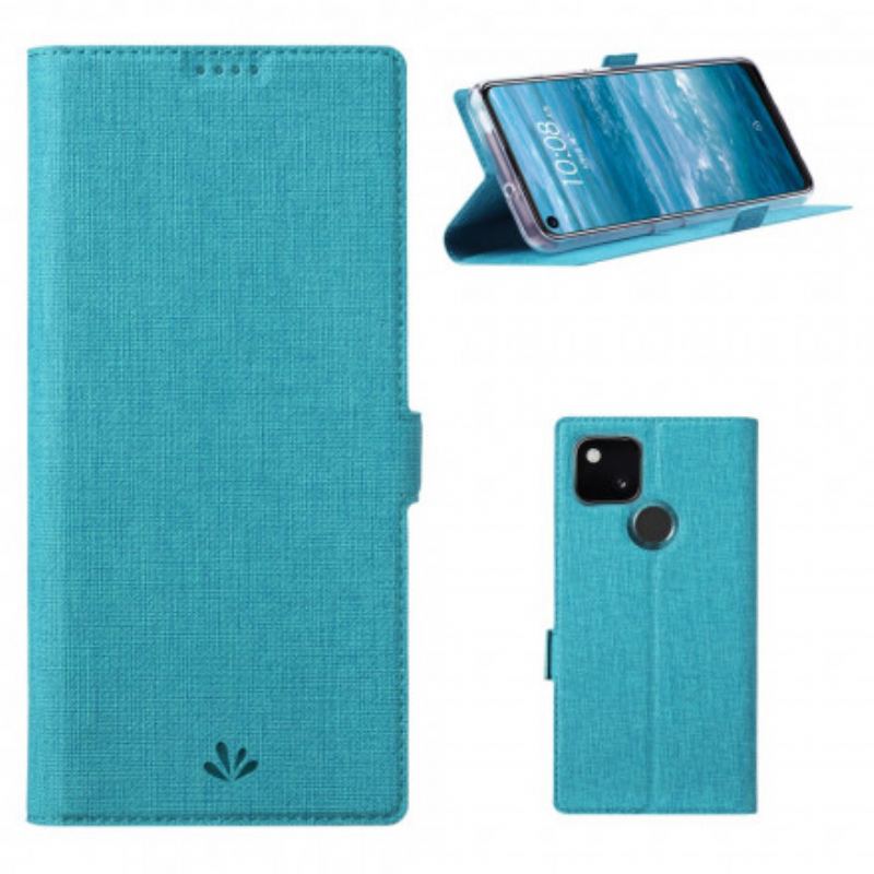 Flip Cover Google Pixel 4a 5G Texturée VILI DMX
