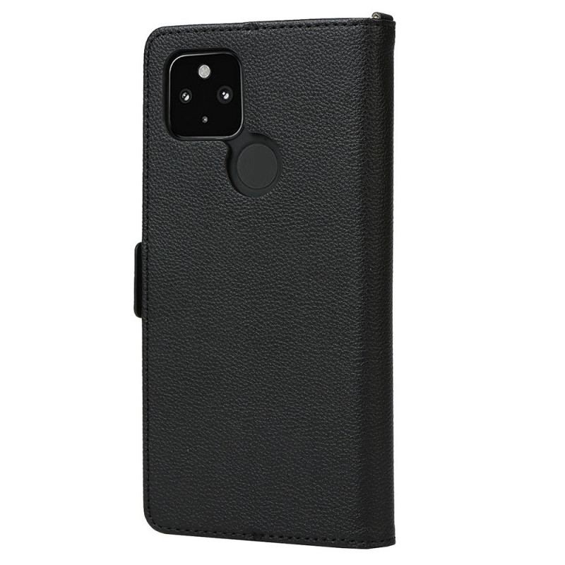 Housse Google Pixel 4a 5G Coeur à Lanière