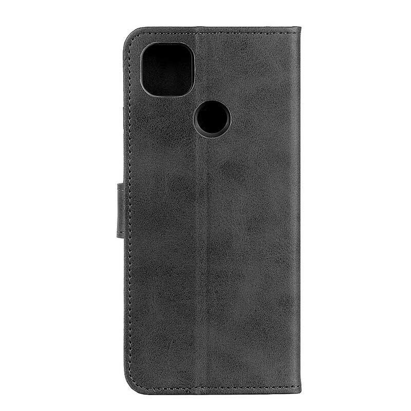 Housse Google Pixel 4a 5G Effet Cuir Mat Rétro