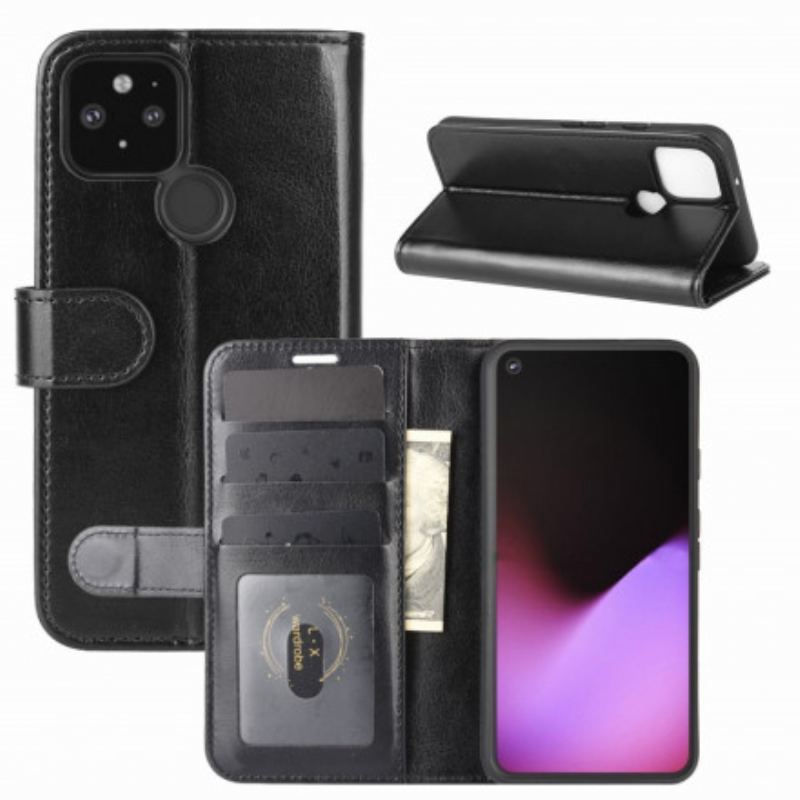 Housse Google Pixel 4a 5G Simili Cuir Classique