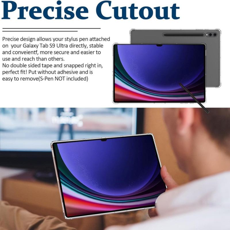 Coque Samsung Galaxy Tab S10 FE / S9 FE Transparente HD