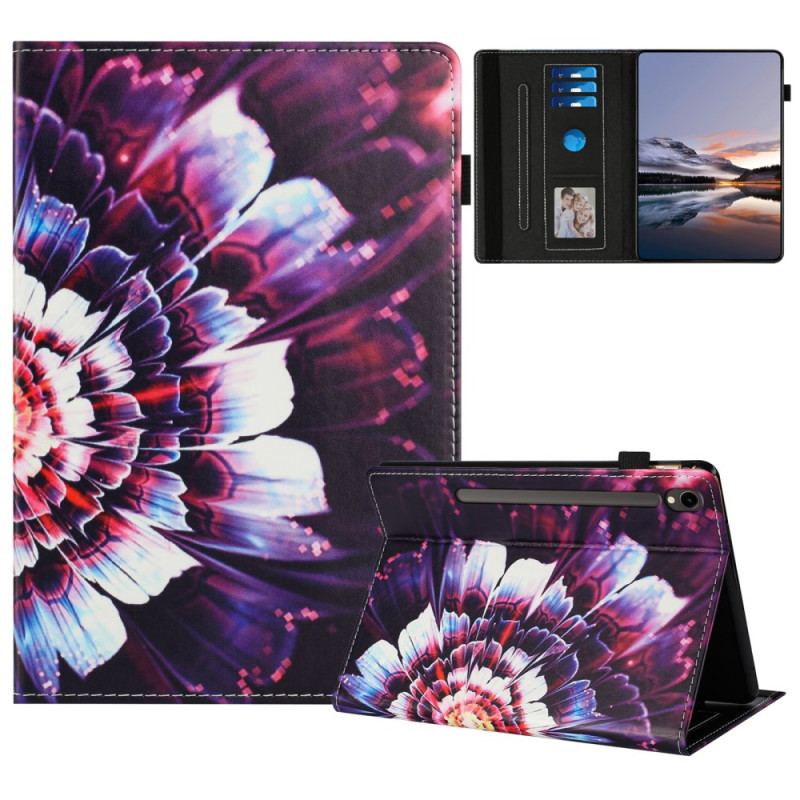 Étui Samsung Galaxy Tab S10 FE / S9 / S9 FE Motif Floral