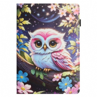 Étui Samsung Galaxy Tab S10 FE / S9 / S9 FE Motif Hibou