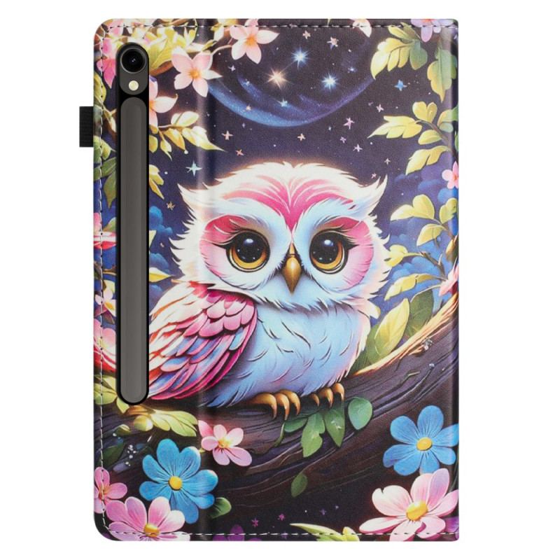 Étui Samsung Galaxy Tab S10 FE / S9 / S9 FE Motif Hibou