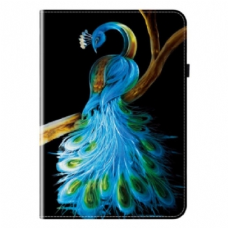 Étui Samsung Galaxy Tab S10 FE / S9 / S9 FE Motif Paon