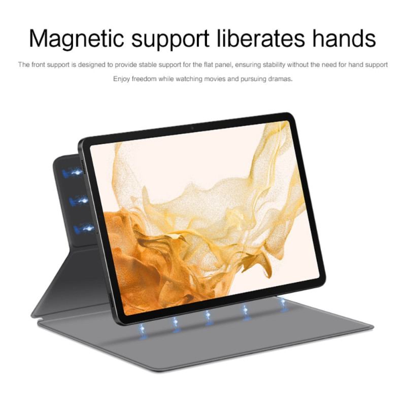 Étui Samsung Galaxy Tab S10 FE / S9 FE / S9 / S8 Fixation Magnétique