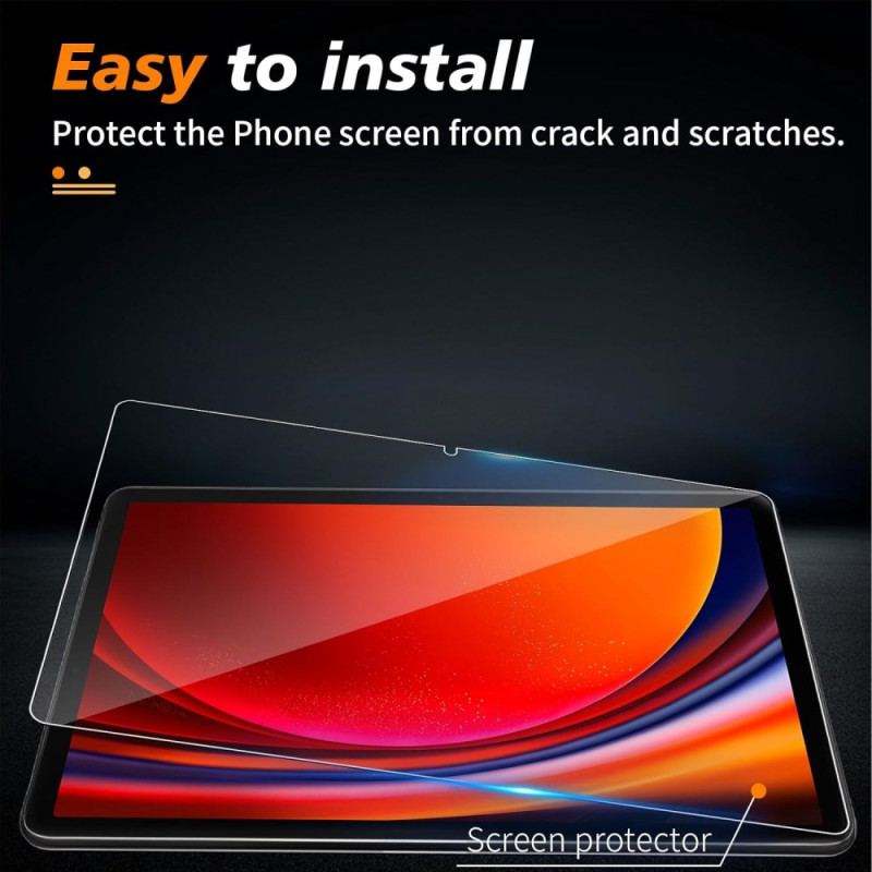 Protection Écran en Verre Trempé pour Samsung Galaxy Tab S10 FE / Tab S9 FE