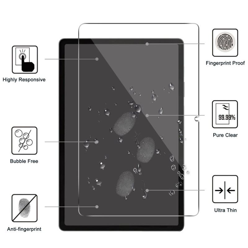 Protection en Verre Trempé pour Écran Samsung Galaxy Tab S10 FE