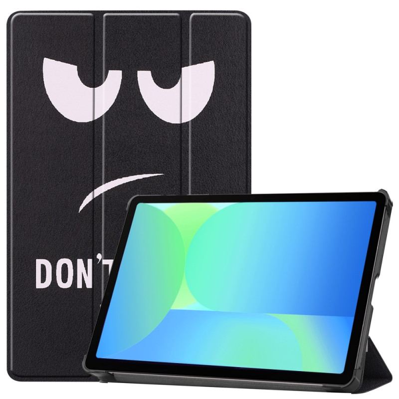 Smart Case Samsung Galaxy Tab S10 FE Don't Touch Me