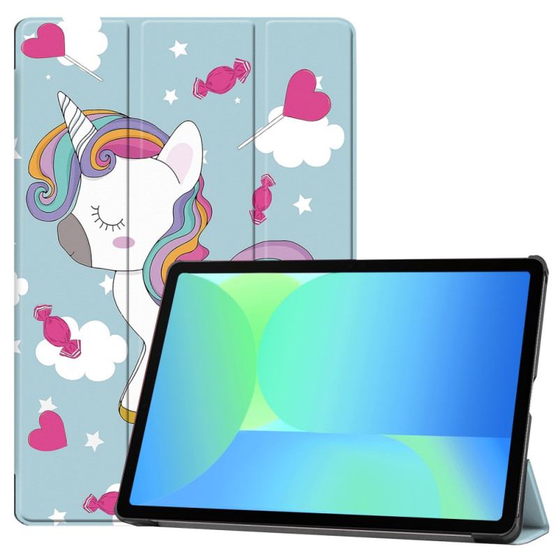 Smart Case Samsung Galaxy Tab S10 FE Licorne