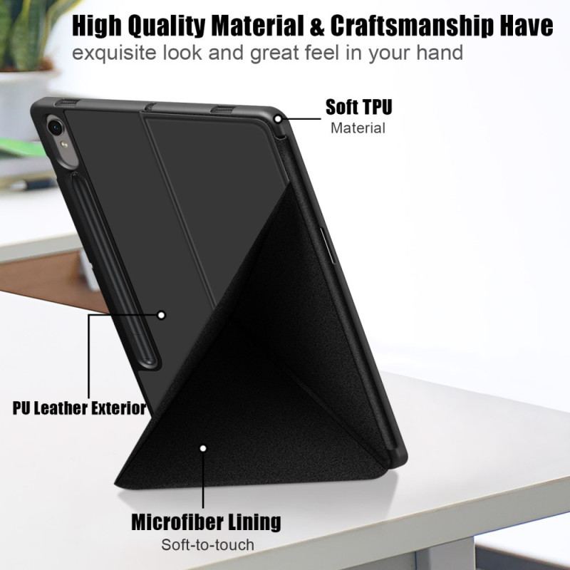 Smart Case Samsung Galaxy Tab S10 FE / S9 FE / S9 Support Origami
