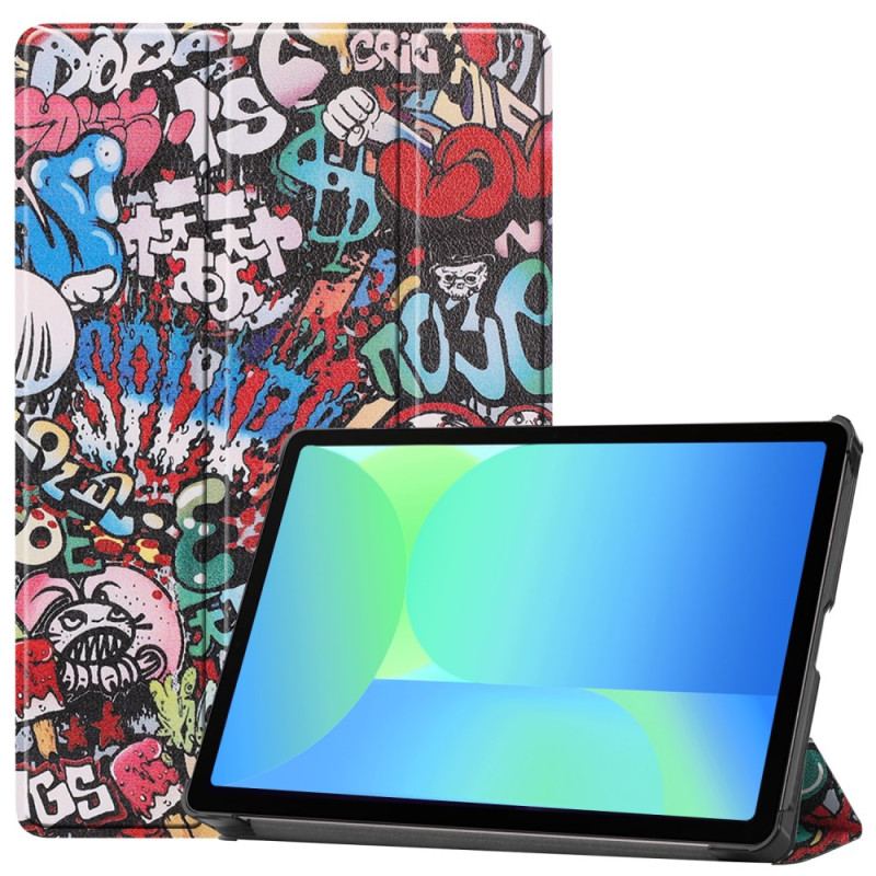 Smart Case Samsung Galaxy Tab S10 FE Style Graffiti