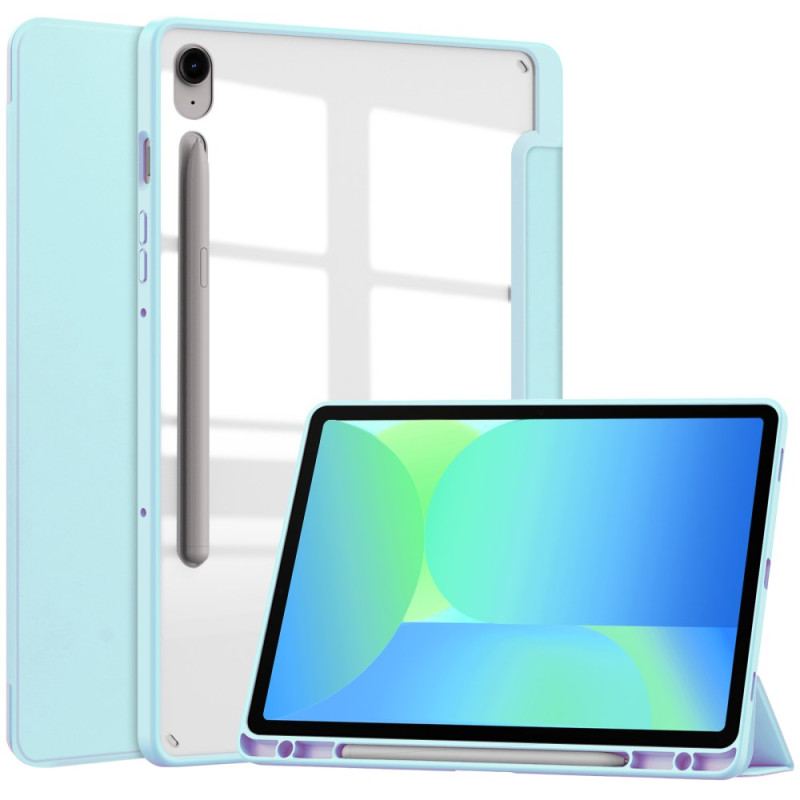 Smart Case Samsung Galaxy Tab S10 Lite / S10 FE / S9 FE Dos Transparent