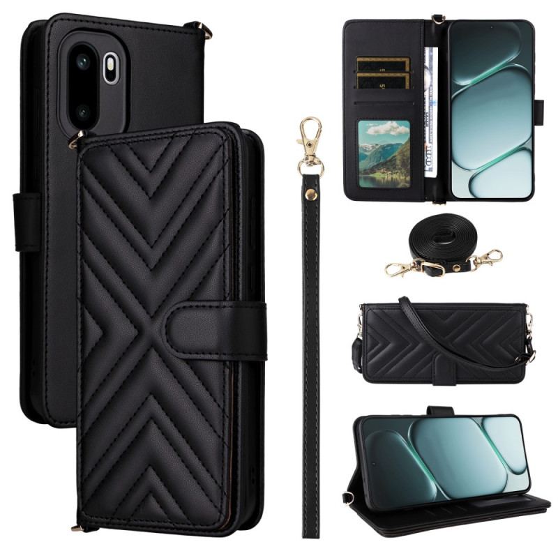 Housse OnePlus 15R 6 Porte-Cartes avec Sangles