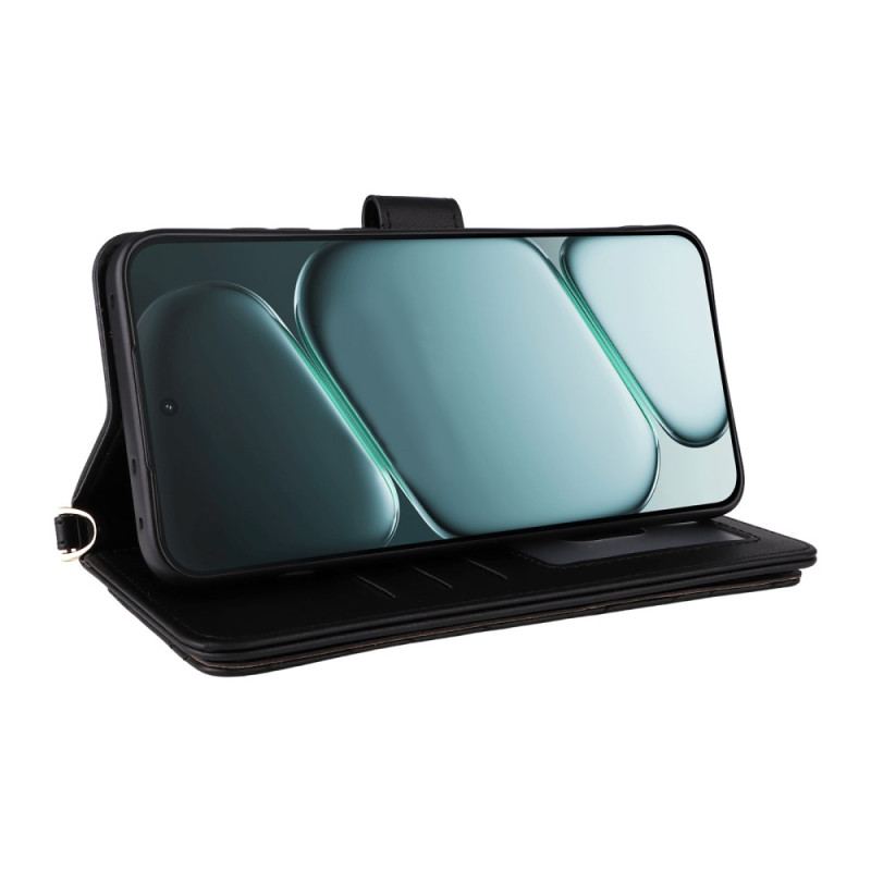 Housse OnePlus 15R 6 Porte-Cartes avec Sangles