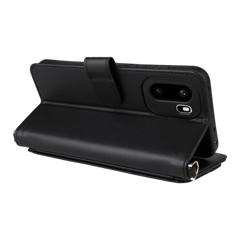 Housse OnePlus 15R 6 Porte-Cartes avec Sangles