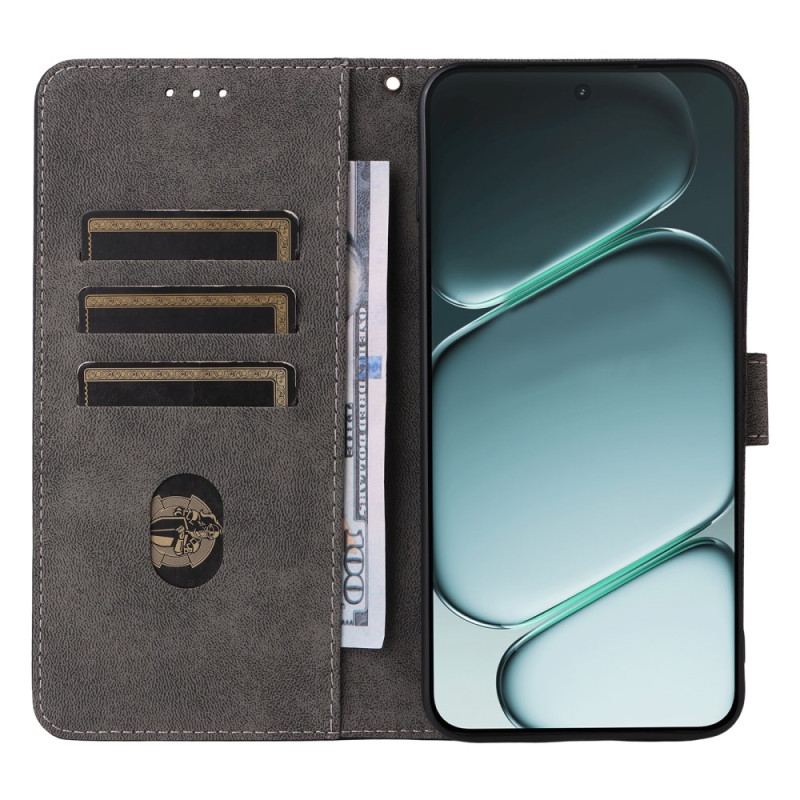 Housse OnePlus 15R Blocage RFID Effet Daim