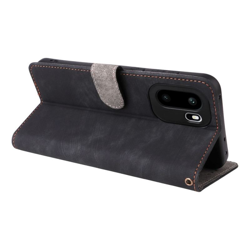 Housse OnePlus 15R Blocage RFID Effet Daim