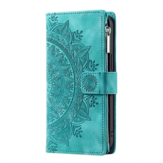 Housse OnePlus 15R Portefeuille Fleur Mandala