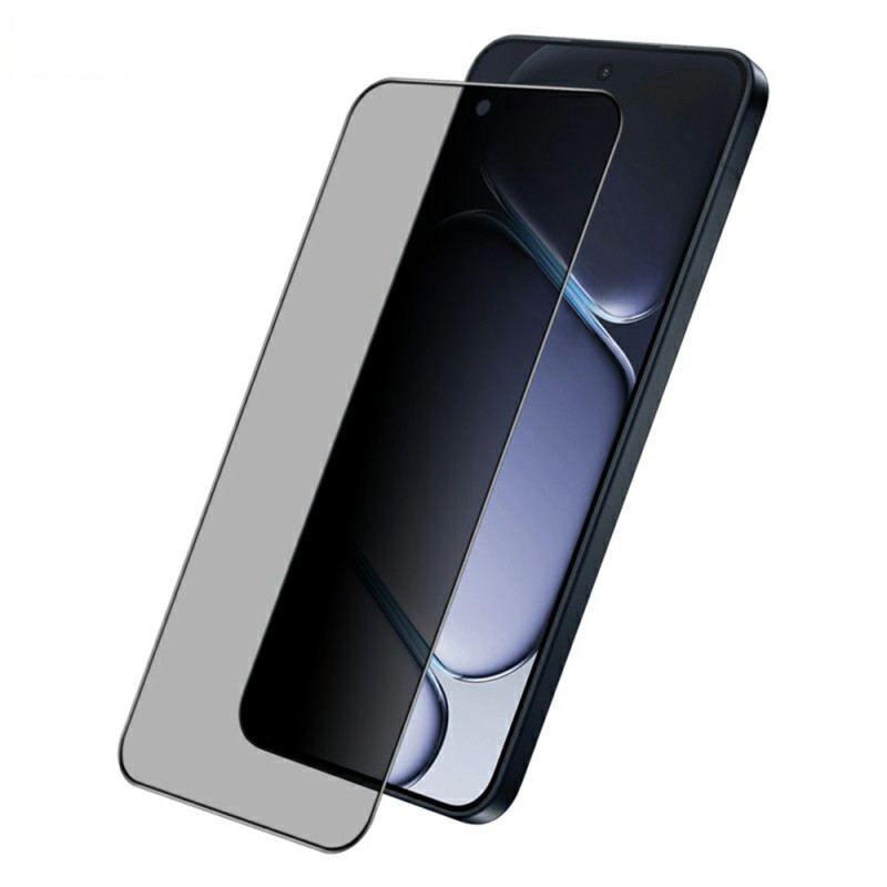 Protection en Verre Trempé Anti-Espion pour Écran OnePlus 15R (déverrouillage par empreinte)