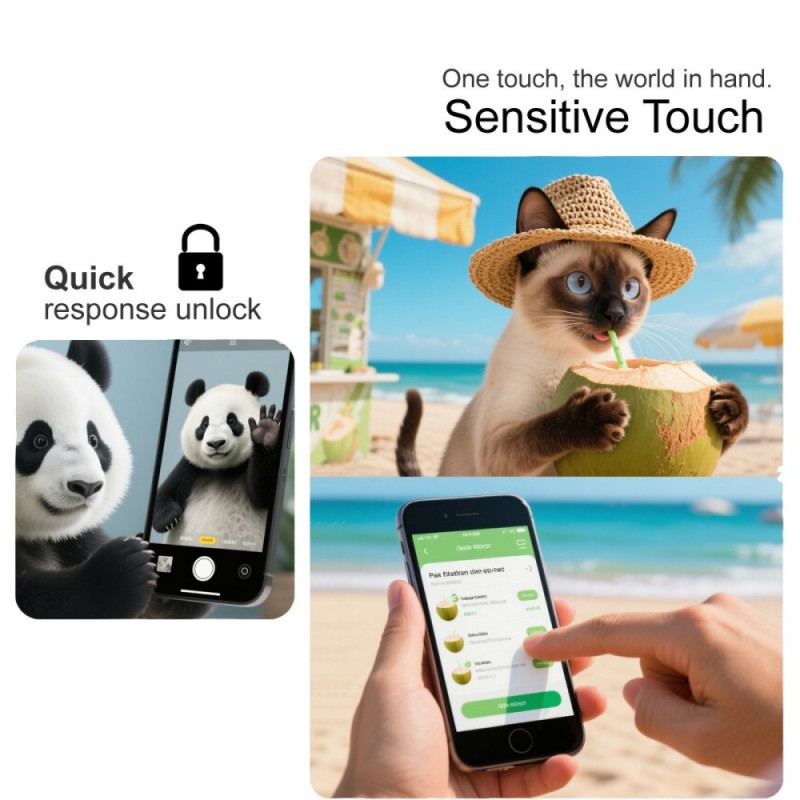 Protection en Verre Trempé pour Écran OnePlus 15R (compatible déverrouillage par empreinte)