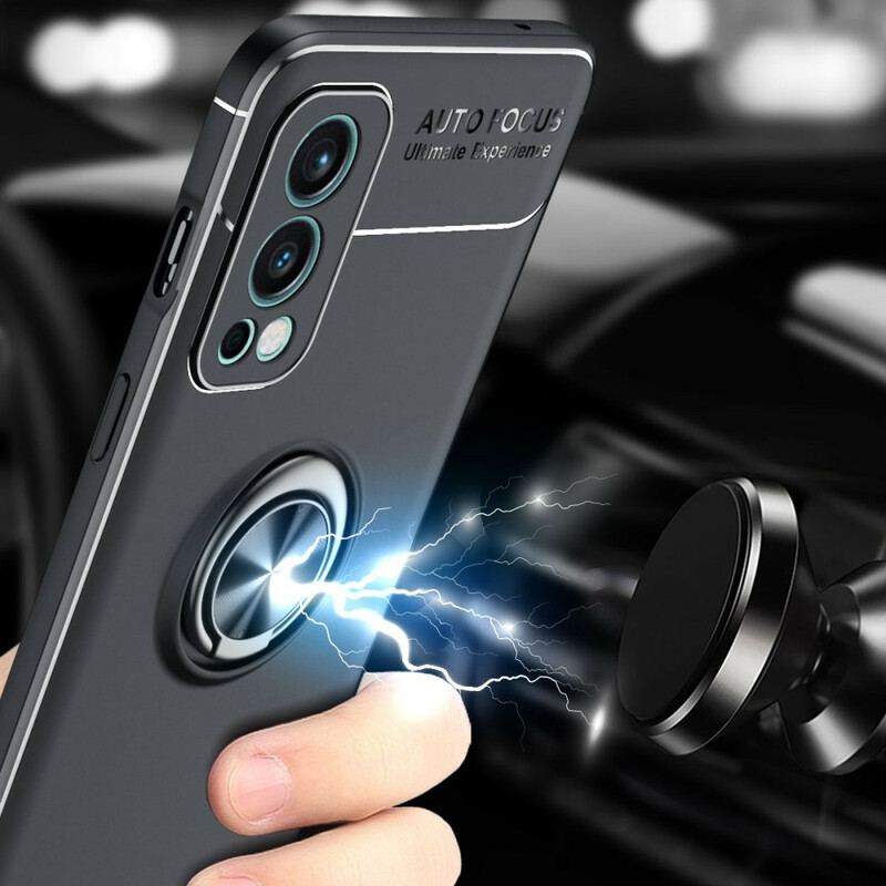 Coque OnePlus Nord 2 5G Anneau Rotatif