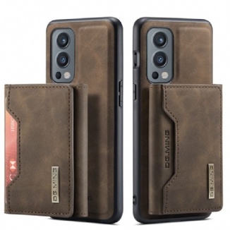 Coque OnePlus Nord 2 5G Porte-Cartes Détachable DG.MING