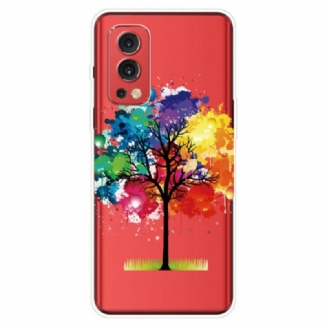 Coque OnePlus Nord 2 5G Transparente Arbre Aquarelle