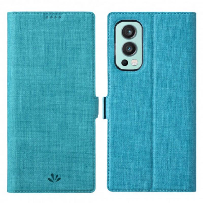 Flip Cover OnePlus Nord 2 5G Texturée VILI DMX