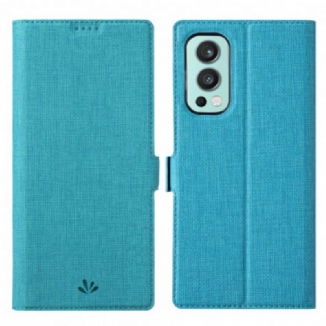 Flip Cover OnePlus Nord 2 5G Texturée VILI DMX