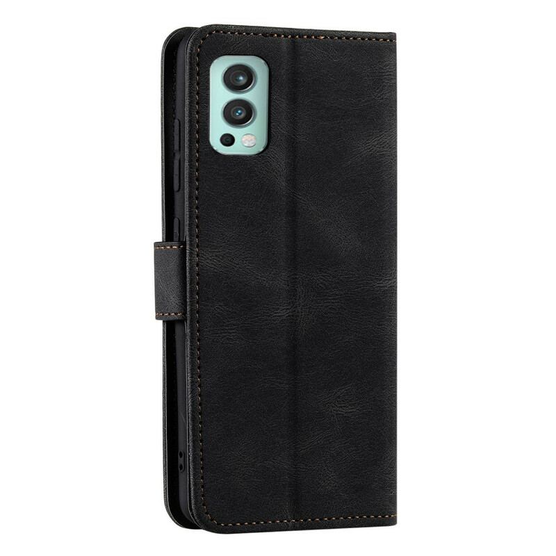 Housse OnePlus Nord 2 5G Skin-Touch Coutures