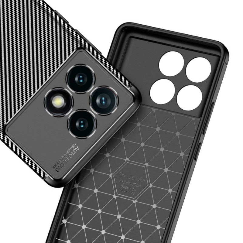 Coque Poco X6 Pro 5G Fibre de Carbone Flexible