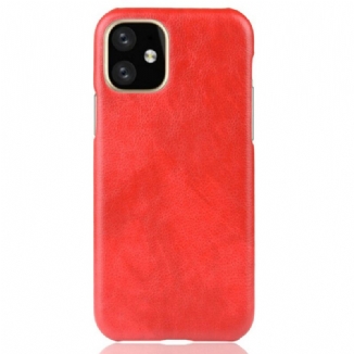 Coque iPhone 11 Pro Effet Cuir Litchi