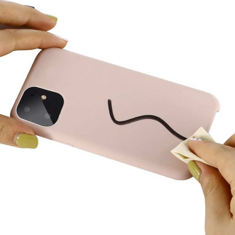 Coque iPhone 11 Pro Silicone Liquide
