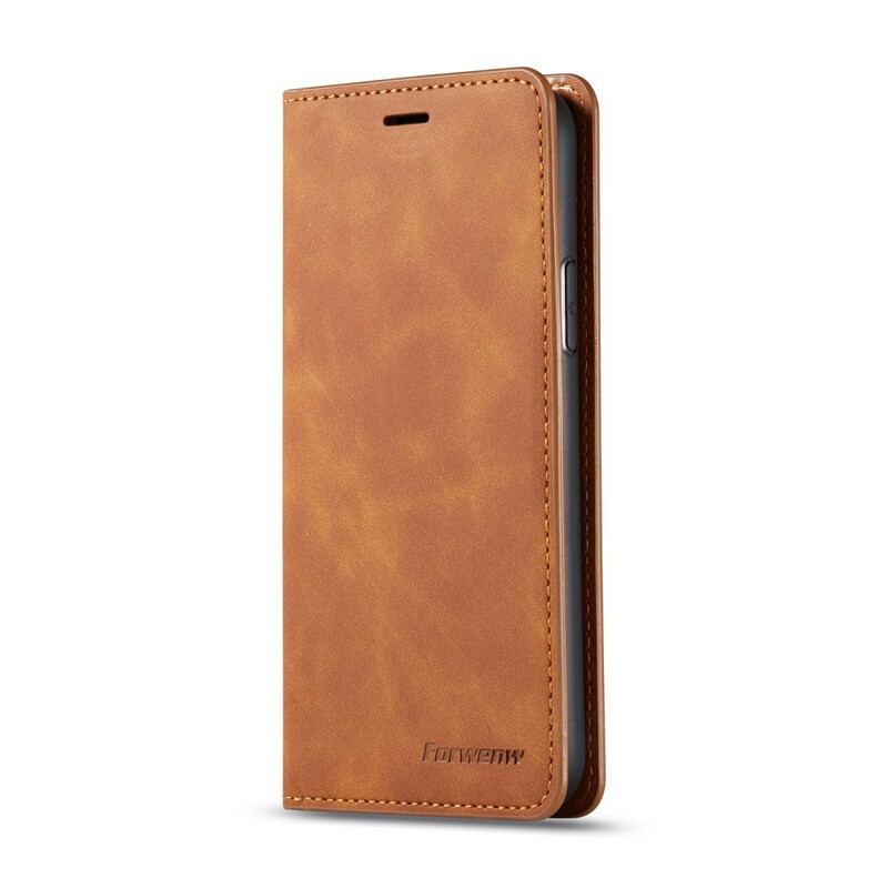 Flip Cover iPhone 11 Pro Effet Cuir FORWENW