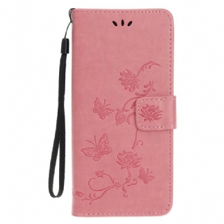 Housse iPhone 11 Pro Floral à Lanière