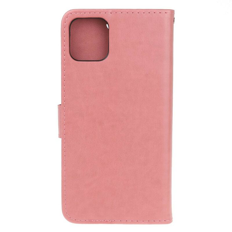 Housse iPhone 11 Pro Floral à Lanière