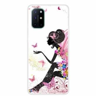 Coque OnePlus 8T Butterfly Lady