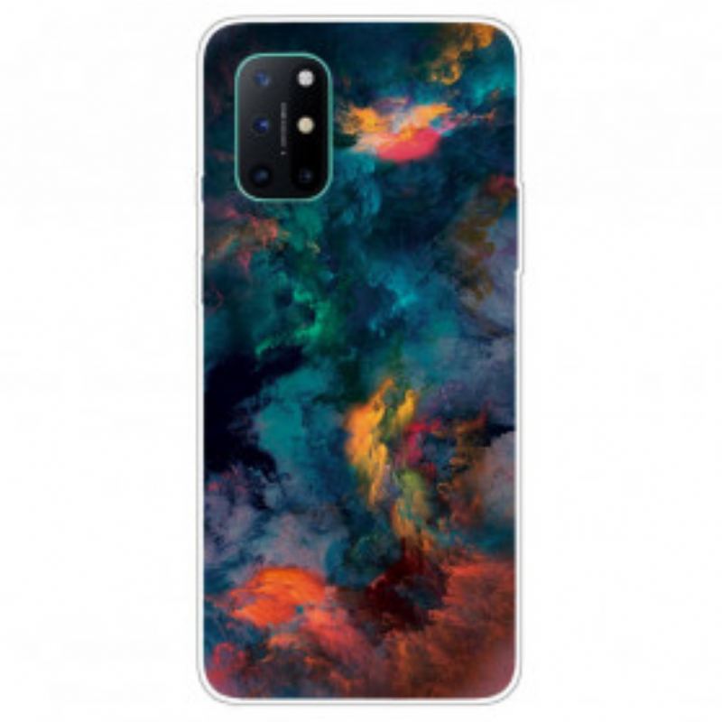 Coque OnePlus 8T Nuages Colorés