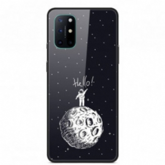 Coque OnePlus 8T Verre Trempé Lune Hello