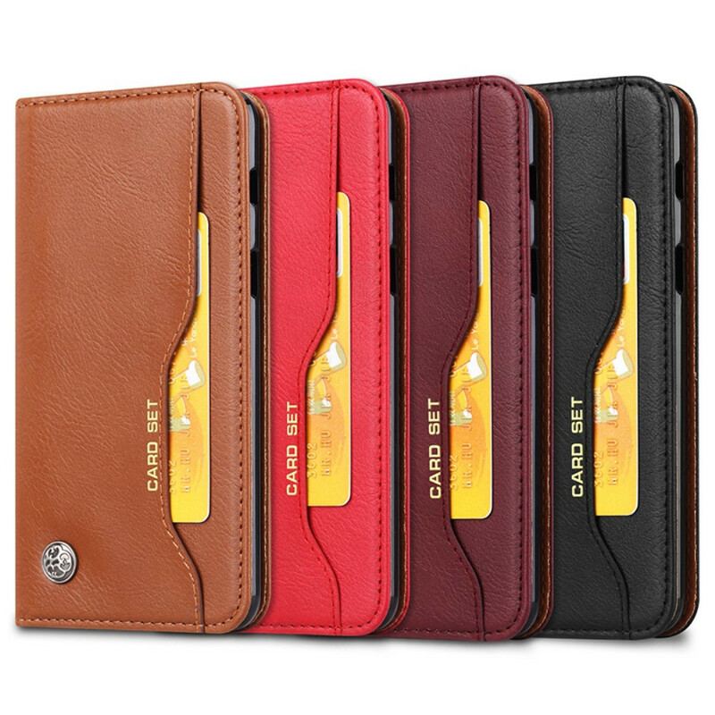 Flip Cover OnePlus 8T Simili Cuir Porte-Cartes