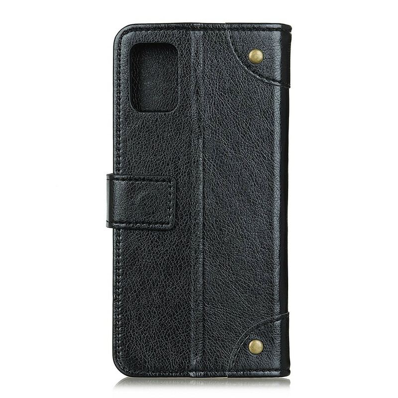 Flip Cover OnePlus 8T Style Cuir Nappa