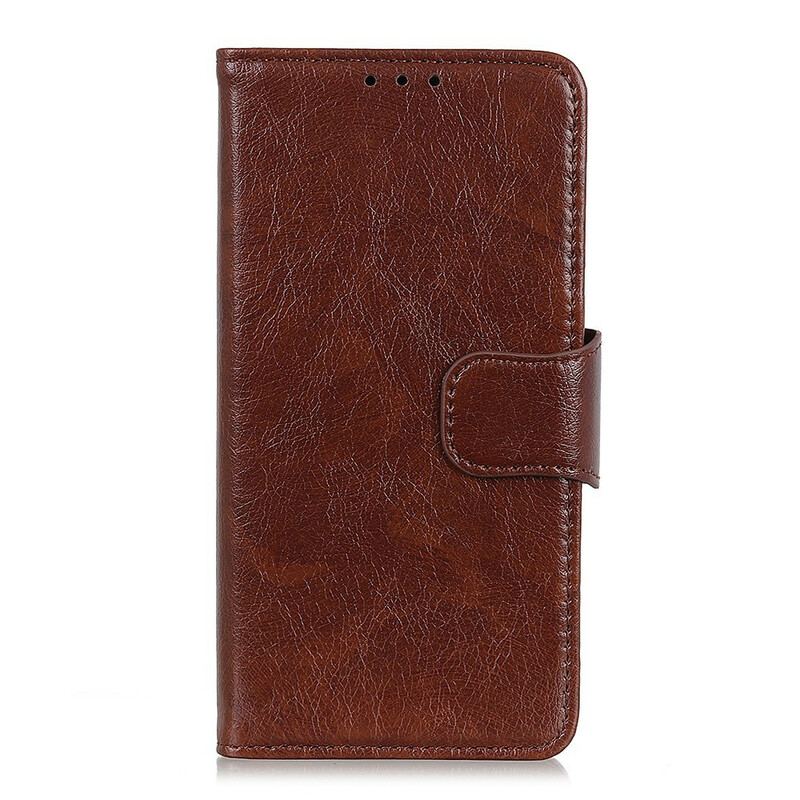 Housse OnePlus 8T Cuir Nappa Fendu