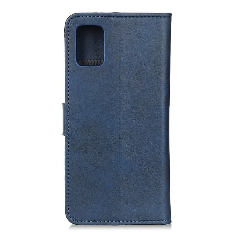 Housse OnePlus 8T Effet Cuir Mat Rétro