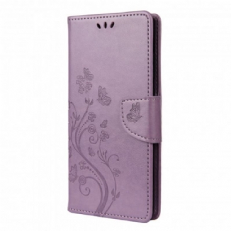 Housse OnePlus 8T Papillons et Fleurs