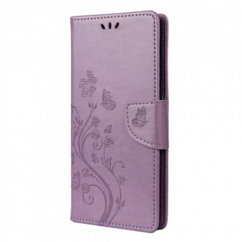 Housse OnePlus 8T Papillons et Fleurs